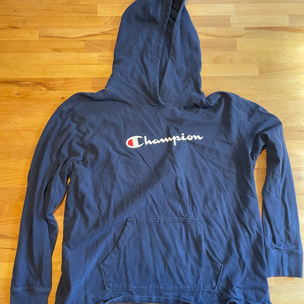 Champion Navy Blue Women's Hoodie